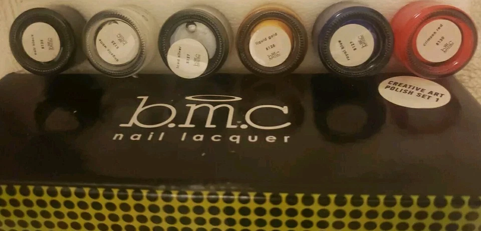 Juego de 6 esmaltes de uñas arte creativo B.M.C Foto 2 de 4