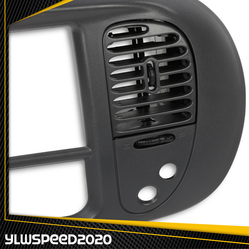 Fit For 97-03 Ford F150 Expedition Center Dash Radio A/C Vent Air Bezel Black