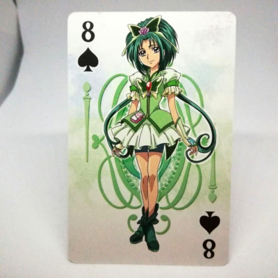 8 Cure Mint Spade Pretty Cure All Stars New Stars 2 Playing Cards 2013 Movie