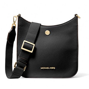 michael kors briley small pebbled leather messenger bolsa