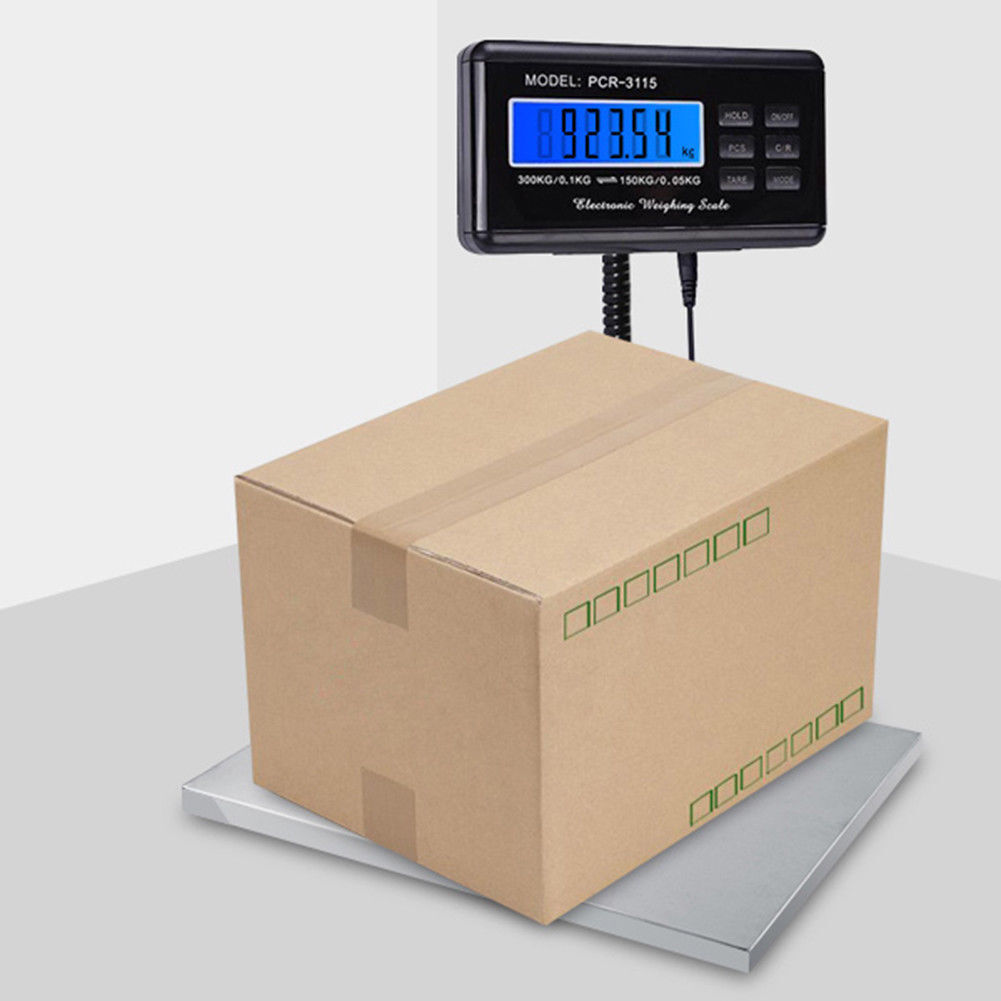 300kg Heavy Duty Digital Postal Parcel Scales Platform Postage Shipping
