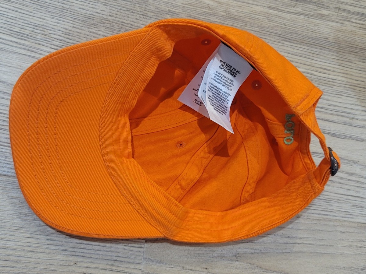 Polo Ralph Lauren Kids Size 2T-$4T Adjustable Orange Baseball Hat