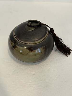Vintage Cremation Urn / Funeral Urn / Ashes / Decorative Pottery Never Used
