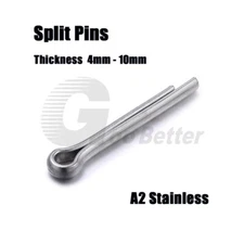 Retaining Pins Split Cotter Pins Stainless Steel A2 (304) 4mm 5mm 6mm 8mm 10mm