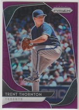 2020 Panini Prizm Baseball - TRENT THORNTON - PURPLE PRIZM #135 - Blue Jays