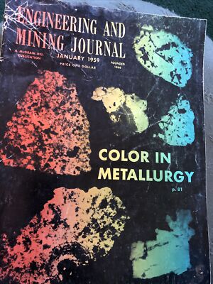 ENGINEERING AND MINING JOURNAL, January 1959