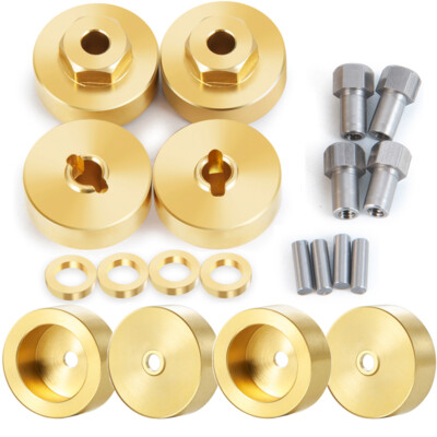 4/8pcs Brass Counterweight Balance Weight Combiner Set For 1/24 Axial SCX24 RC