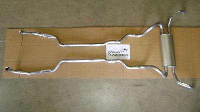MADE IN USA Camaro 67 68 Dual Exhaust System Z28 302 Transverse Muffler