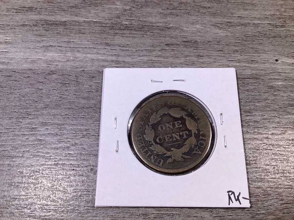 1826 Coronet Head Large Cent 199 Year Old Early US Copper Coin 081622 102ri - Image 2 of 4