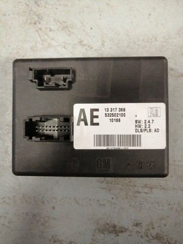 OPEL INSIGNIA STEUERGERÄT SCHLUSSBELEUCHTUNG  GM 13317368 532502100