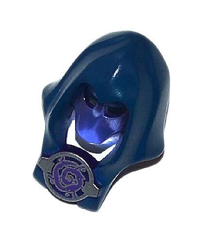 NEW LEGO - Headgear - Ultra Agent - Antimatter Hood Trans Purple