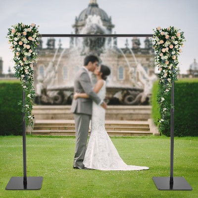 Backdrop Stand 10x8ft Heavy Duty Adjustable Photography Banner Background Suppor