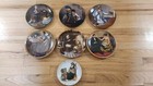 Lot 7 Norman Rockwell Art Collectible Vintage Decorative Plates Limited Edition