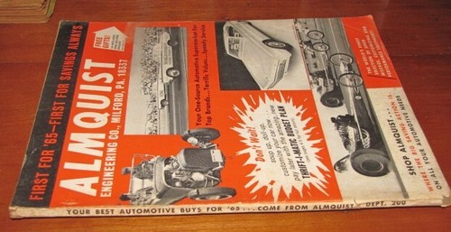 1965 ALMQUIST ENGINEERING Custom Hot Rod Performance AUTO PARTS CATALOG - Picture 5 of 7