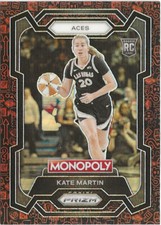 2024 Panini Prizm WNBA Kate Martin RC Red Icons Prizm SP Golden State Valkyries