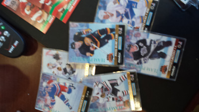 1992 Score Pinnacle Hockey 1 - 6 card set Belfour Lindros Gretzky Jagr Hull Bure
