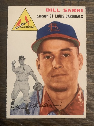 1954 Topps - #194 Bill Sarni (RC) -NM-MT