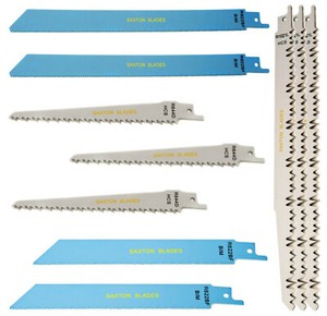 Saxton 10 Reciprocating Sabre Saw Blades Wood Metal Fits Bosch