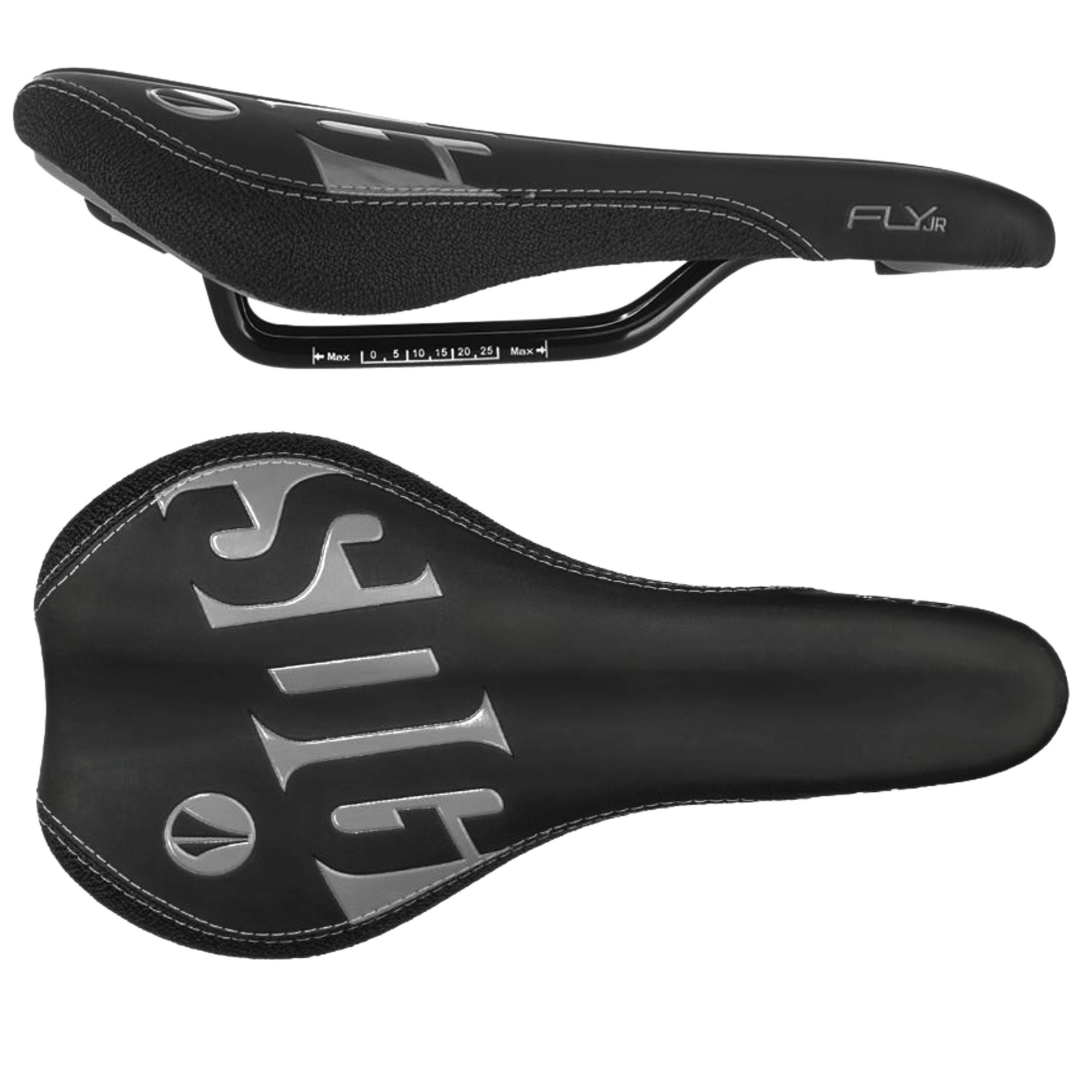 Sdg Fly Junior Steel Rail Saddle nera/nera