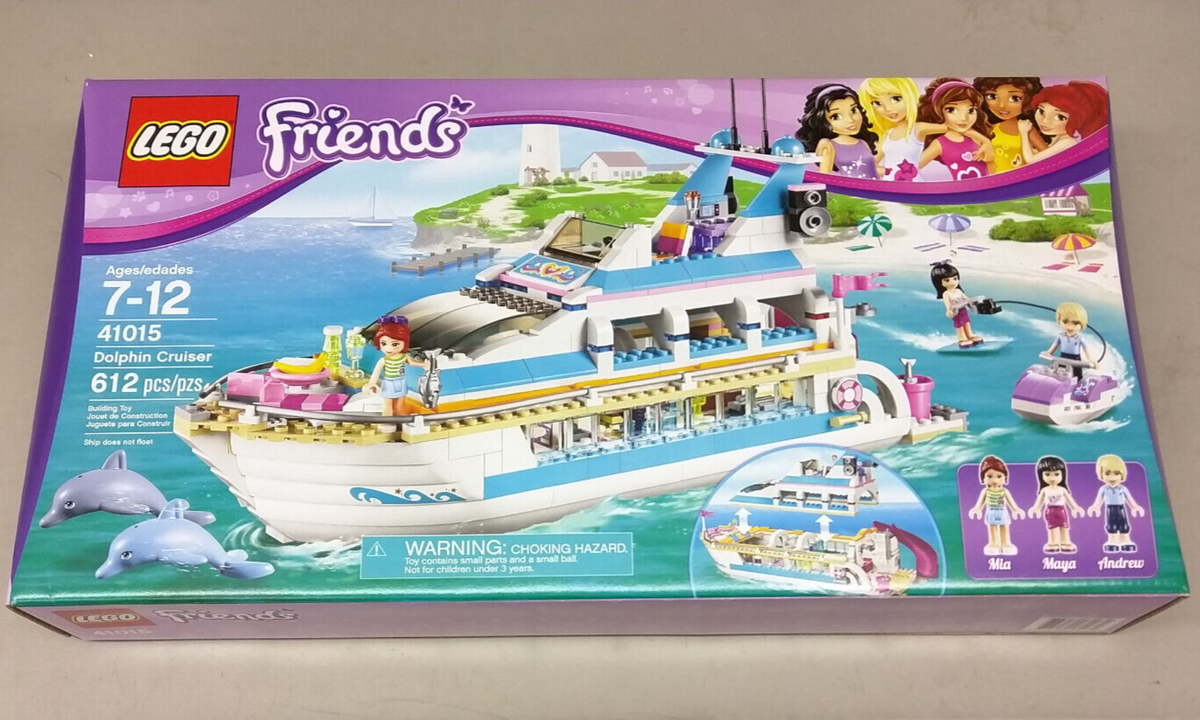 鳳舟 LEGO Friends 41015 Dolphin Cruiser NEW! Ship Boat Yacht Water Jet