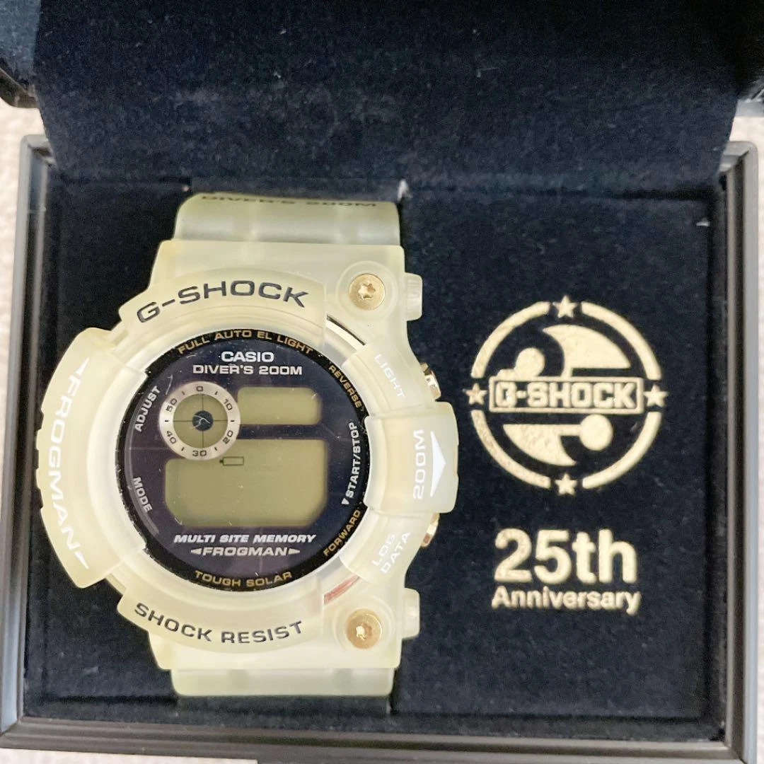 Casio G-Shock Frogman Glorias Gold 25th Anniversary Model GW-225E-7JF Boxed