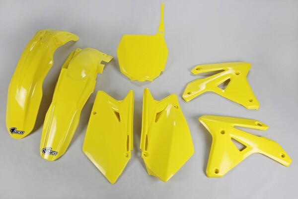 Kunststoff Verkleidung Kit Suzuki RMZ 450 2007 Ufo Plast Gelb-image