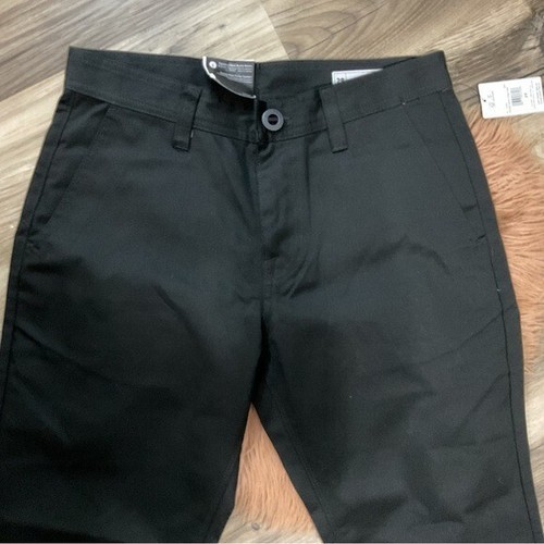 Volcom Frickin schwarze Skate Chino Hose Größe 29 Neu mit Etikett - Bild 5 von 14