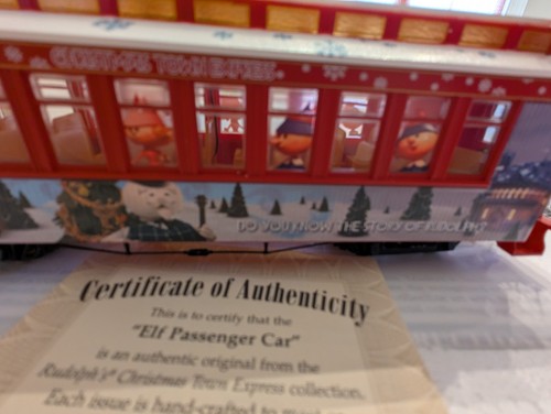 Rudolph The Red-Nosed Reindeer Elf Passenger Train Car | eBay