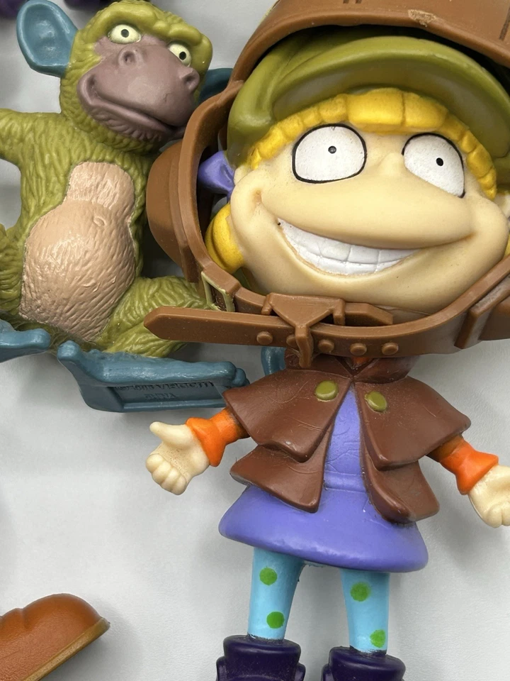 Lote de 5 figuras muñecas Rugrats Nickelodeon 1997 vintage juguetes de dibujos animados Mattel años 90 Foto 2 de 4
