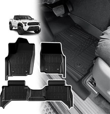 Tacoma Floor Mats TPE 2024 Double Cab