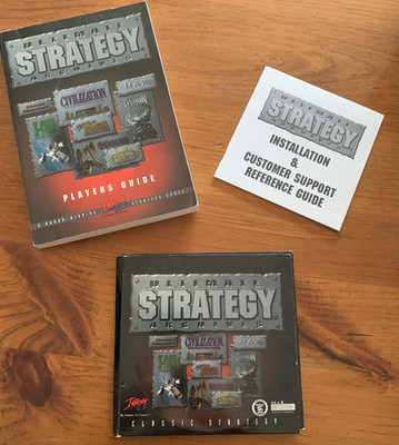 Ultimate Strategy Archives Interplay - PC CDROM - X-Com, Sid Meiers, Dark Colony
