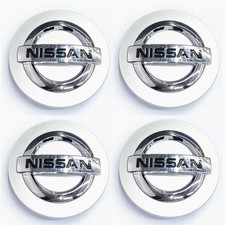 4pcs 3.25in For Nissan Armada Titan Truck Silver Center Cap Caps Wheel Factory