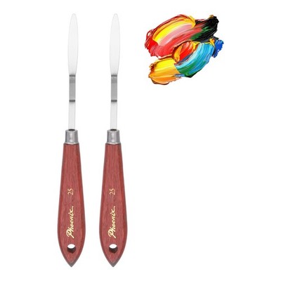 Pack of 2 Palette Knife No.25, 7.9'' Long Palette Knives