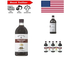 Natural Vanilla Flavor 32 Fl. Oz. Bottle - Ideal for Health-Conscious Baking