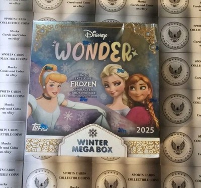 2025 Topps Disney Wonder Mega Box - Some Box Damage