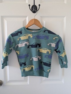 M&S Kids Cars Jumper Age 3 4Y