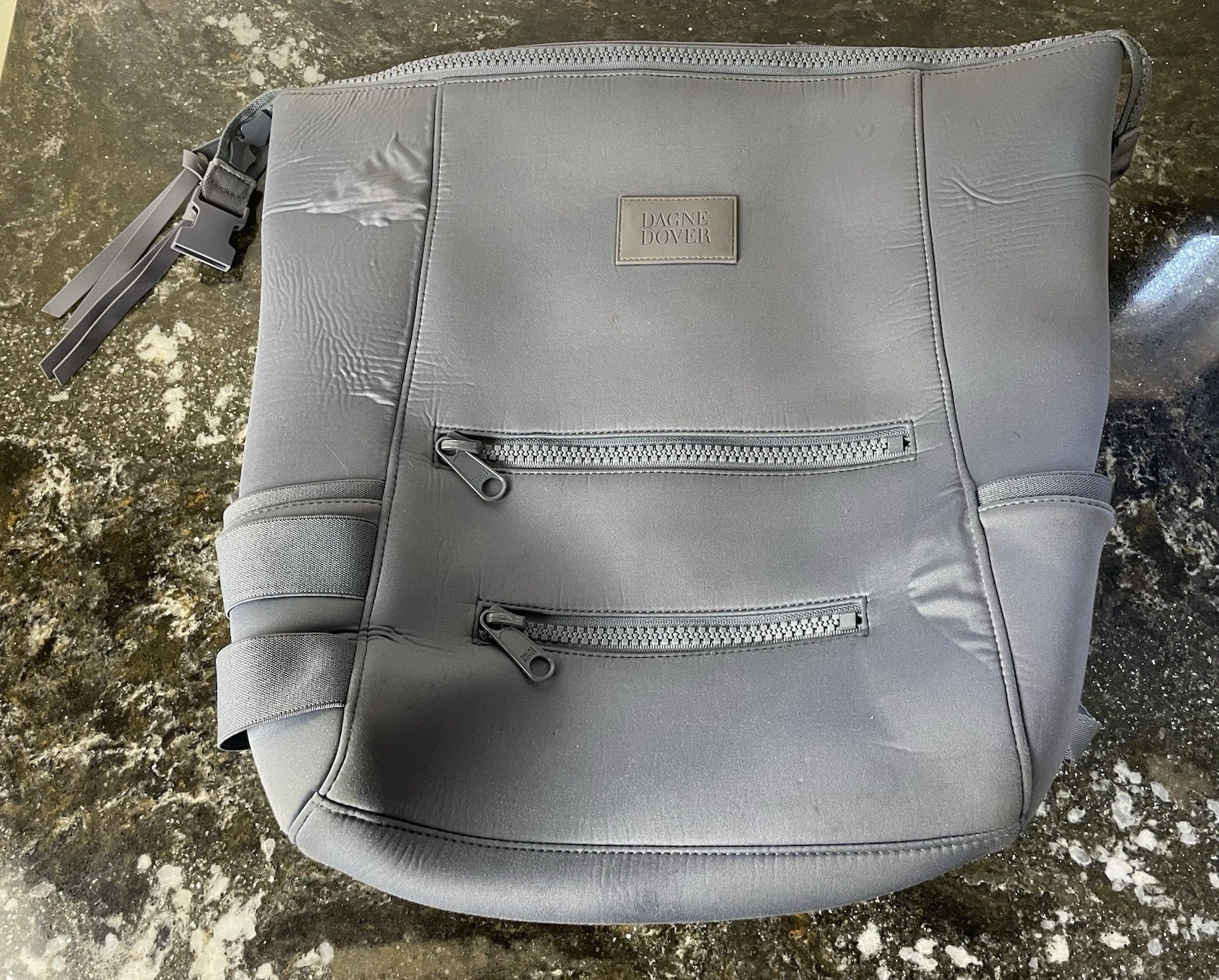 Dagne Dover Blue Large INDI NEOPRENE DIAPER BACKPACK Travel Bag