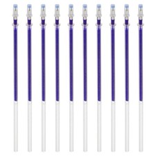 24 Pack 1mm Gel Pens Refills Sparkle Metallic Ink Bold Point Purple