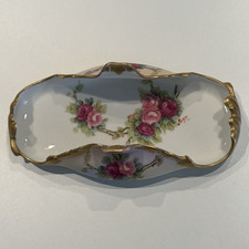 Antique T&V Limoges Hand Painted Rozer Roses ...