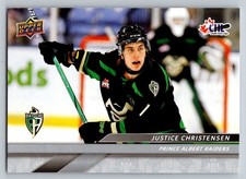 Justice Christensen 2024-25 Upper Deck CHL #114 Prince Albert Raiders