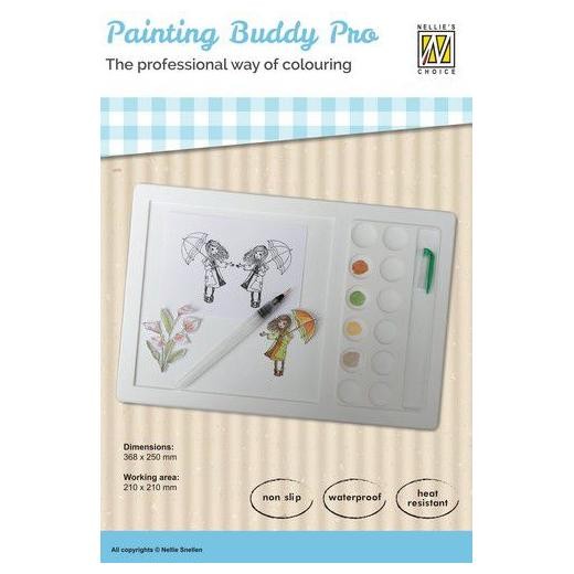Nellie's Choice Painting Buddy Pro Silicone Paint Palette