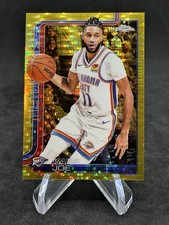 2025-26 Topps Chrome Isaiah Joe GOLD PULSAR Refractor #d /50 Thunder #121 SSP