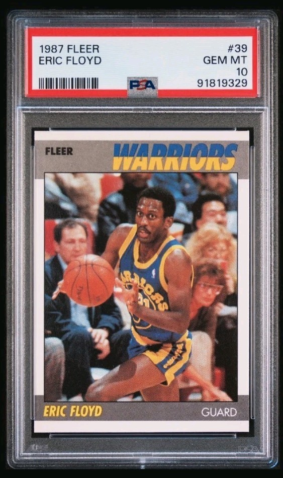 1987-88 Fleer - Eric Floyd #39 PSA 10