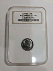 1955 10 Cent Roosevelt Dime NGC Sample Slab Toned -003