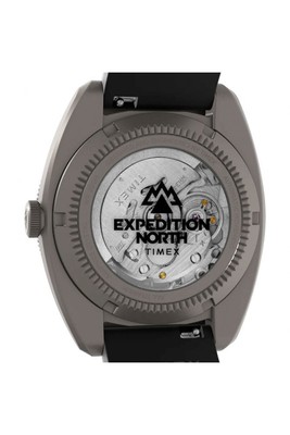 TIMEX タイメックス エクスペディション ノース GMT TW2W53000 Expedition GMT Titanium Automatic 41mm Silicone Strap Watch