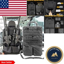 Versatile MOLLE Vehicle Seat Panel with Ample Storage - Ideal for Outdoors