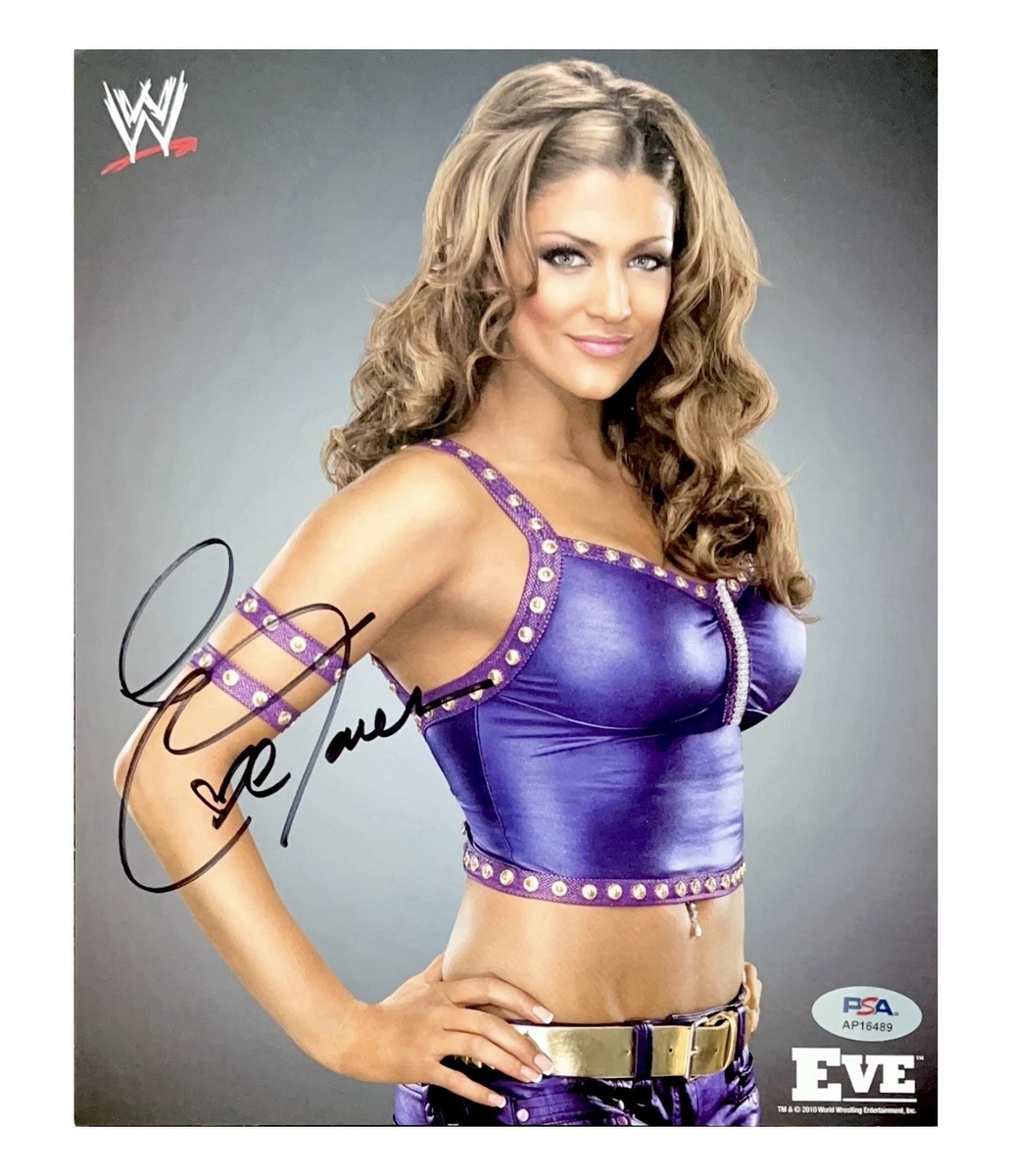 Фотографии с автографами оригинальные Eve Torres Wrestling