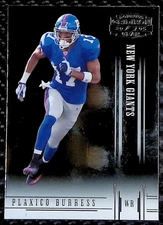 2005 Donruss Gridiron Gear #77 - Plaxico Burress - New York Giants