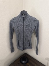 Lululemon Grey Heather Full Zip Define Jacket Women  s Sz 2