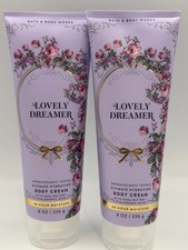 Bath  Body Works Lovely Dreamer Ultimate Hydration Body Cream 8oz Lot of 2